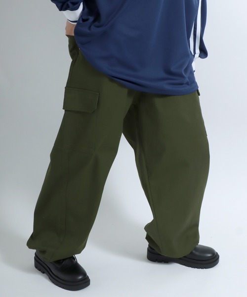 【ファッション好きが選ぶ人気ブランドランキング】 カーゴパンツ ストレッチツイル ミリタリーカーゴパンツ メンズ パンツ