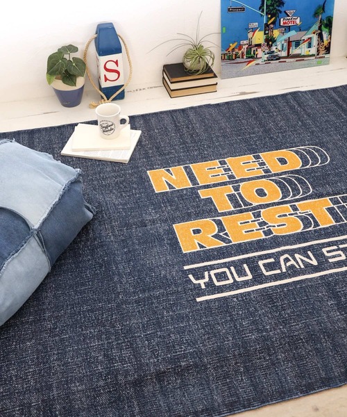 【BAYFLOW】トライバルカットシャトルラグ 130×180 BFトライバルカットシャトルラグ130×180（ラグ/マット）｜BAYFLOW