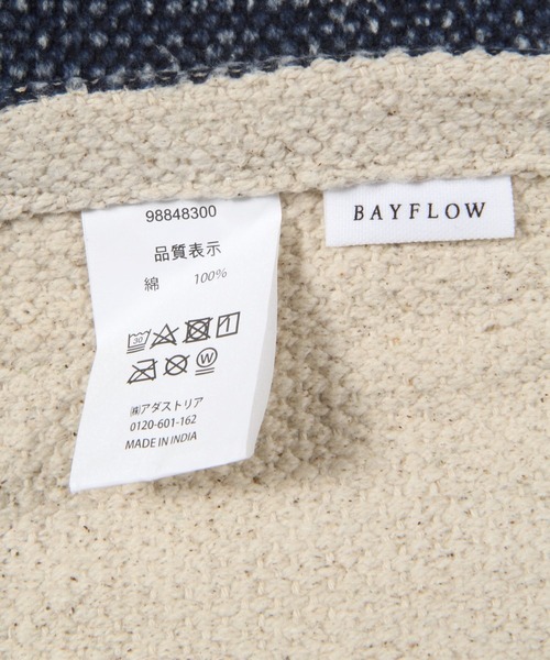 BAYFLOW（ベイフロー） ラグ ラグマット 「洗濯機OK」BFタイポ