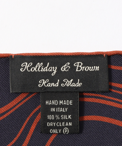 EDIFICE スカーフ バンダナ 「Holliday ＆ Brown / ホリデー