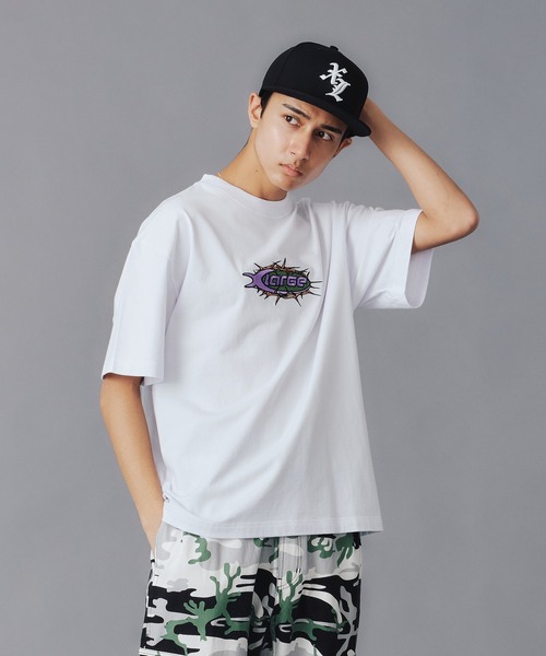 大人気 早い者勝ち XLARGE BARBED WIRE LOGO S/S TEE XLARGE エクストララージ Tシャツ BARBED WIRE LOGO S/S TEE