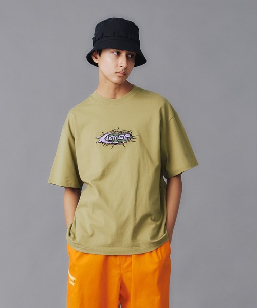 XLARGE tシャツ BARBED WIRE LOGO S/S TEE メンズ レディース
