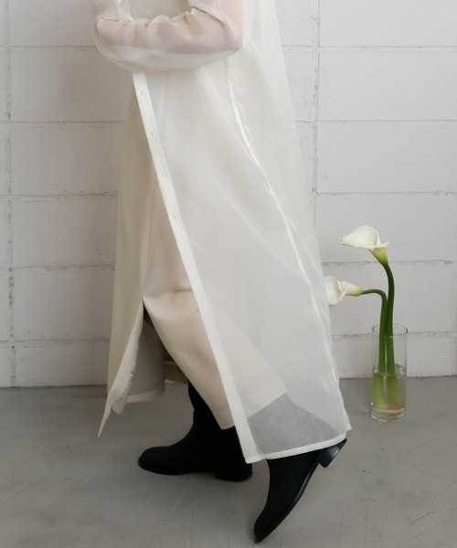 ブラウス シャツ 「CIEL'AIR」3WAY SHEER ONEPIECE レディース CIEL'AIR ワンピース 3WAY SHEER ONEPIECE : ZOZOTOWN Yahoo!店