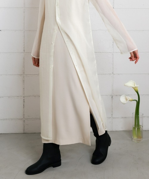 CIEL'AIR ワンピース 3WAY SHEER ONEPIECE : ZOZOTOWN Yahoo!店