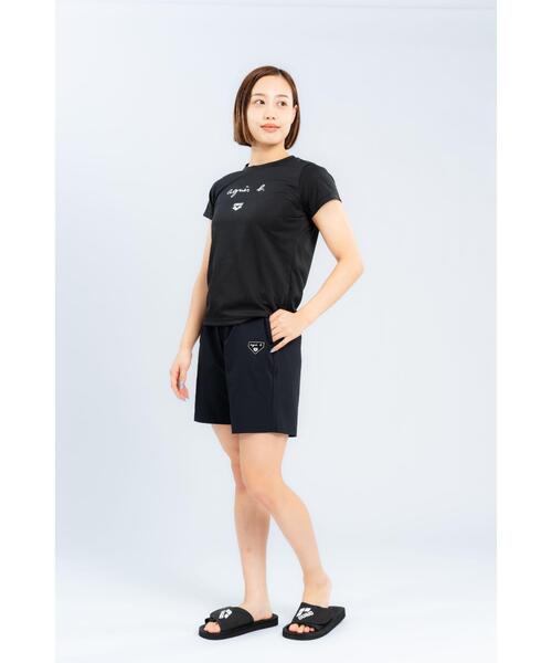 最終価格【新品未使用】agnes b.アニエスベー×arenaユニセックスパンツ agnes b. パンツ 「ユニセックス」JID9 SHORT ARENA x arena