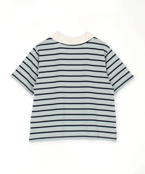 179/WG tシャツ ラインデザイン ラガーTシャツ／マルチボーダー