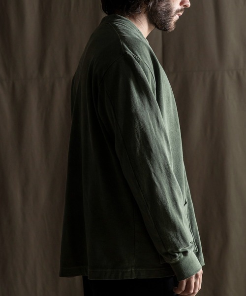 Jackman（ジャックマン） カーディガン Faded Sweat Cardigan メンズ