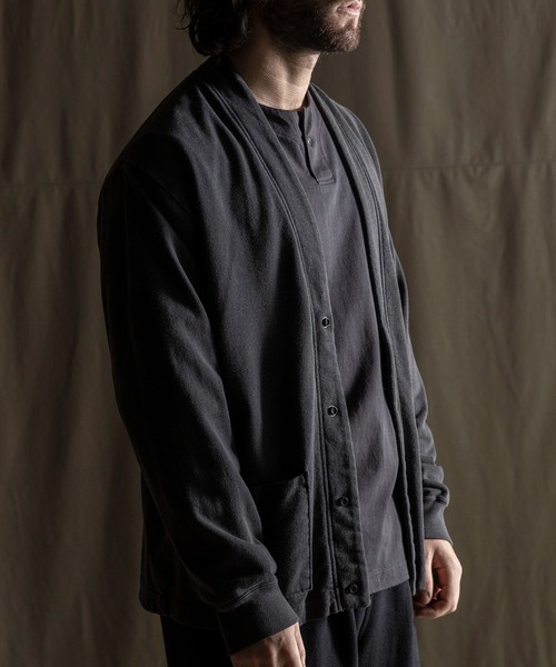 Jackman（ジャックマン） カーディガン Faded Sweat Cardigan メンズ 