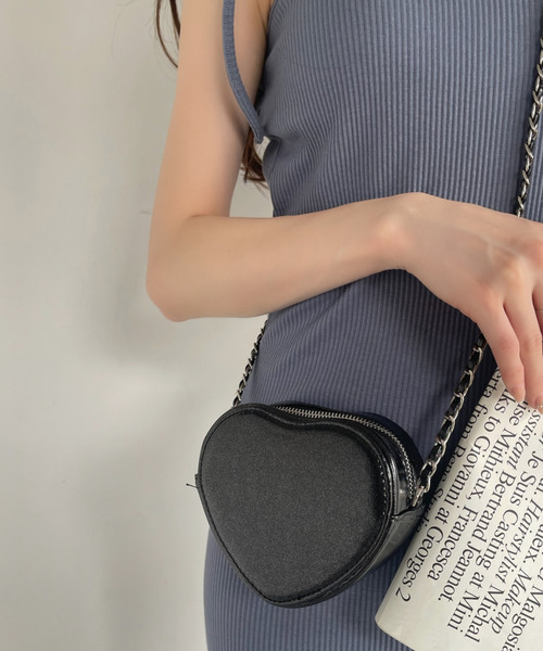 Ada. ショルダーバッグ バッグ ハート ミニ ショルダーバッグ