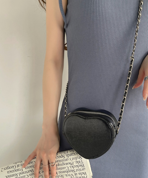 Ada. ショルダーバッグ バッグ ハート ミニ ショルダーバッグ