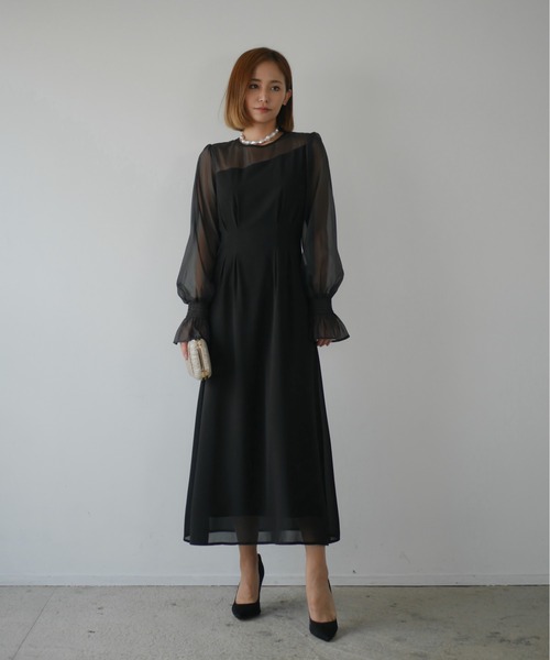 【＊＊＊you＊＊＊】My shawty オケージョンドレス My shawty ドレス layla day dress : ZOZOTOWN Yahoo!店 - 通販