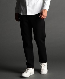 NICOLE CLUB FOR MEN パンツ レーヨン混ヘビーポンチ イージー