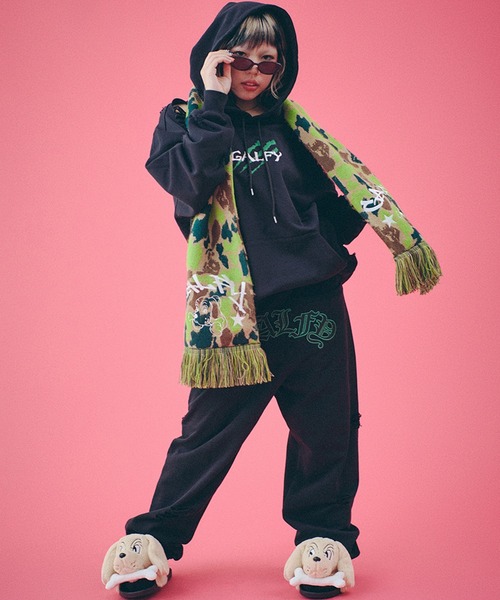 ガルフィーパーカーブラック GALFY-覚醒ビーストパーカー（パーカー）｜GALFY（ガルフィー