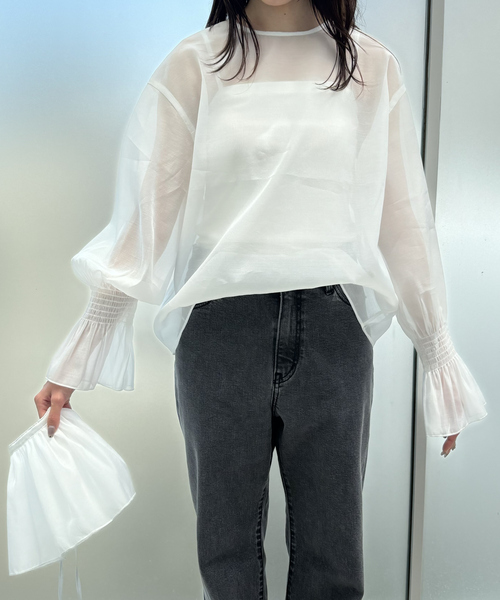 新品未使用　  アバハウス  abahouse mavie  フリルブラウス 楽天市場】【SALE／61%OFF】マルチフリルブラウス【ティペット付