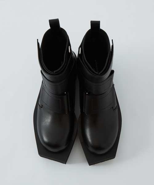 【極希少】アルフレッドバニスター ブーツ 革靴 ストラップ ベルト y2k 極希少】アルフレッドバニスター ブーツ 革靴 ストラップ ベルト y2k