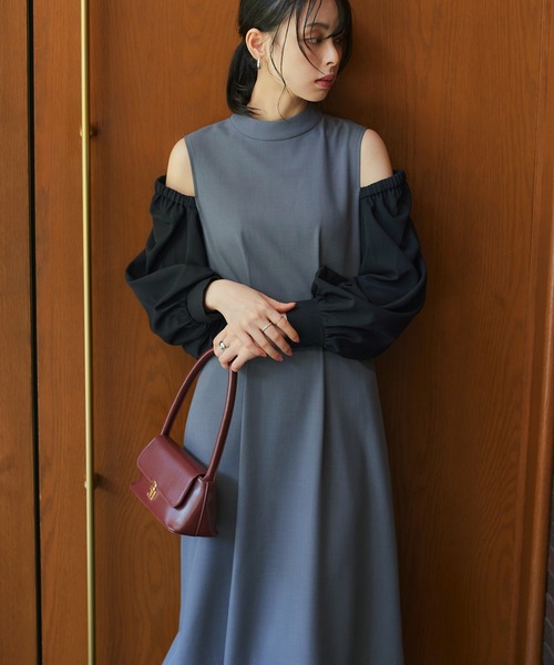 RUIRUE BOUTIQUE（ルイルエブティック） ワンピース 2way ストレッチ