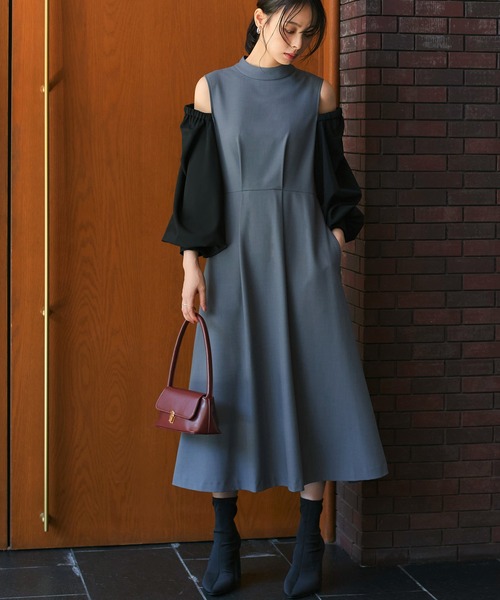 RUIRUE BOUTIQUE（ルイルエブティック） ワンピース 2way ストレッチ