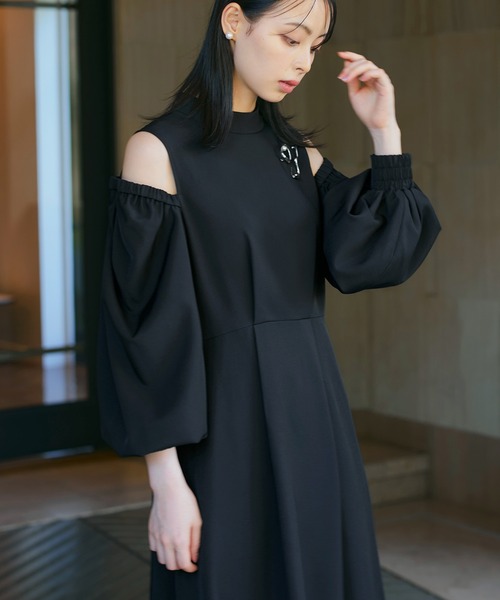 RUIRUE BOUTIQUE（ルイルエブティック） ワンピース 2way ストレッチ