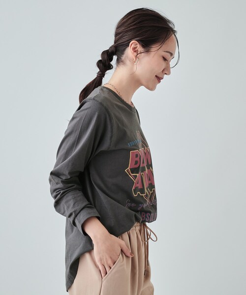 Cutie Blonde tシャツ 「洗える」腰回りをカバー アソート