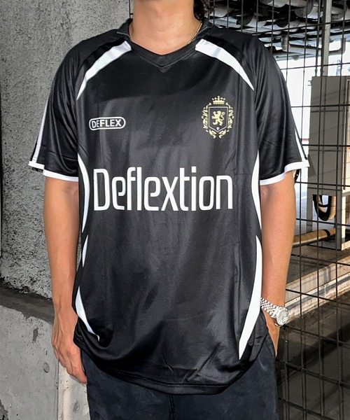 tシャツ 「DEFLEXTION / ディフレクション」Soccer shirt / サッカー ゲームシャツ レディース メンズ
