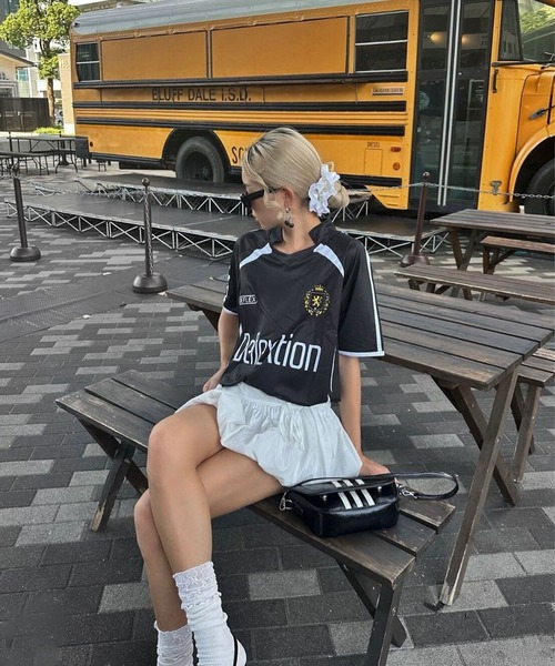 tシャツ 「DEFLEXTION / ディフレクション」Soccer shirt / サッカー ゲームシャツ レディース メンズ DEFLEXTION tシャツ 「DEFLEXTION / ディフレクション」Soccer