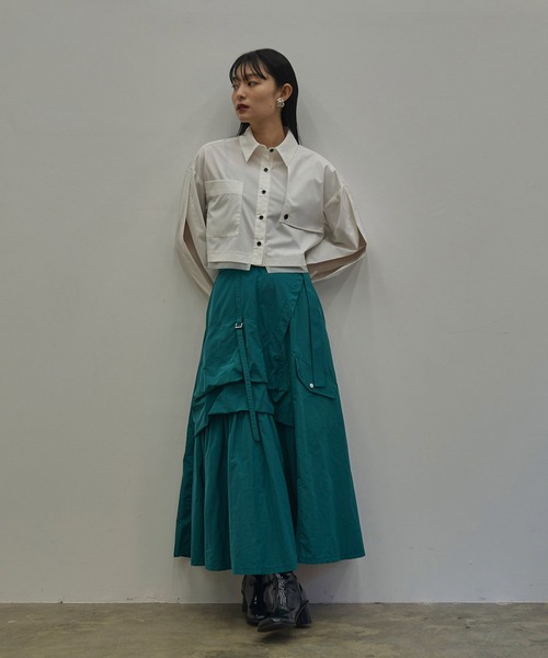 UNITED TOKYO タックフレアーハイウエストスカート 1 MULTI WOMENS】NEW 商品一覧: ｜UNITED TOKYO ONLINE STORE