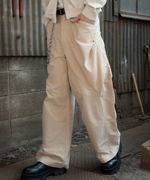 ニット　ワイドパンツ　Euro vintage アンティーク ニットワイドパンツEuro vintage アンティーク