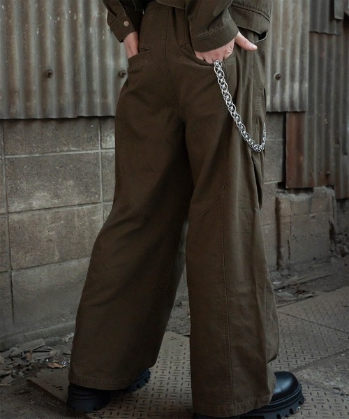 Forte パンツ West Side Modern Vintage Like Detroit Wide Pants
