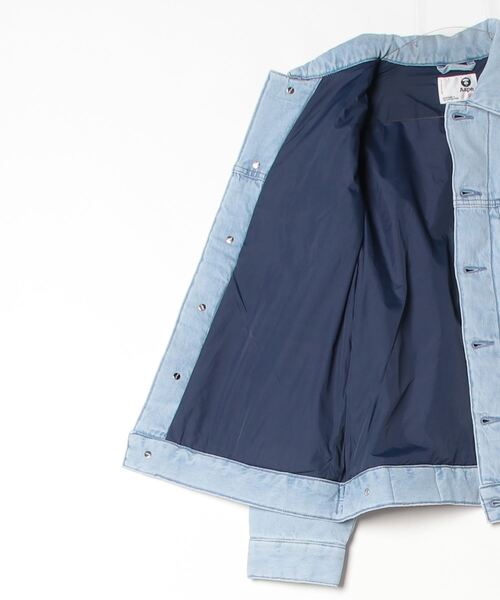 AAPE デニムジャケット M7524XXJ Lサイズ AAPE BY A BATHING APE デニムジャケット gジャン DENIM JACKET