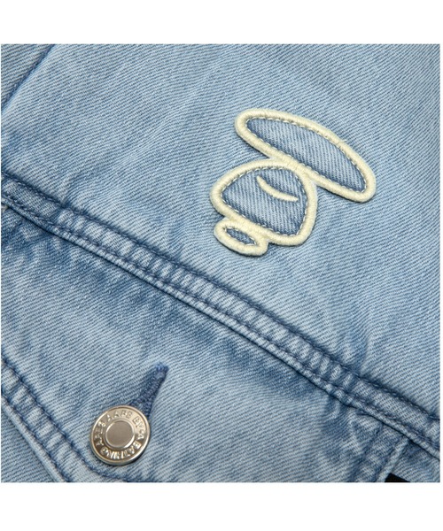 AAPE BY A BATHING APE デニムジャケット gジャン DENIM JACKET