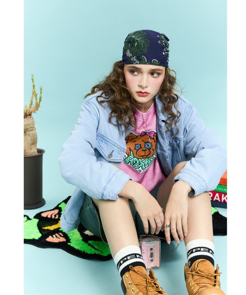 Aape デニムジャケット (XL) AAPE BY A BATHING APE デニムジャケット gジャン DENIM JACKET