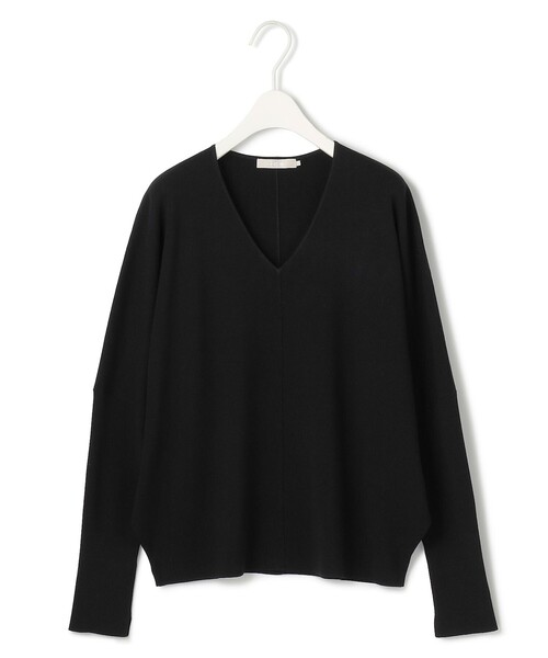 ICB（アイシービー） ニット セーター 「洗える」 クロスコンビ V