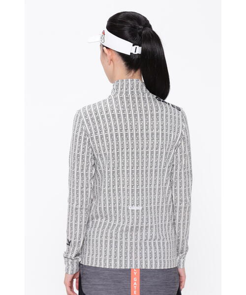 PEARLY GATES - パーリーゲイツレディース 長袖 ベア ストレッチ ハイネック カットソー PEARLY GATES tシャツ 「PEARLY GATES」ベア天竺長袖ハイネック