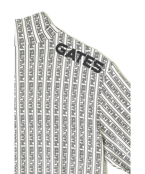 PEARLY GATES tシャツ 「PEARLY GATES」ベア天竺長袖ハイネック