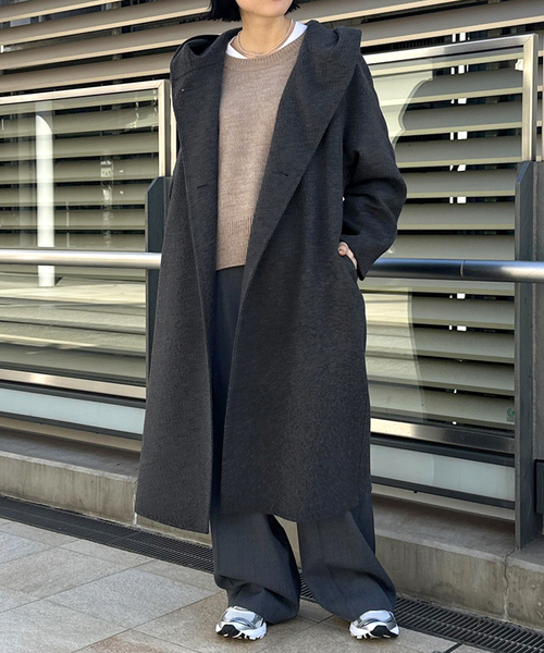 アウター フーデットリバーコート レディース : 87258191 : ZOZOTOWN 