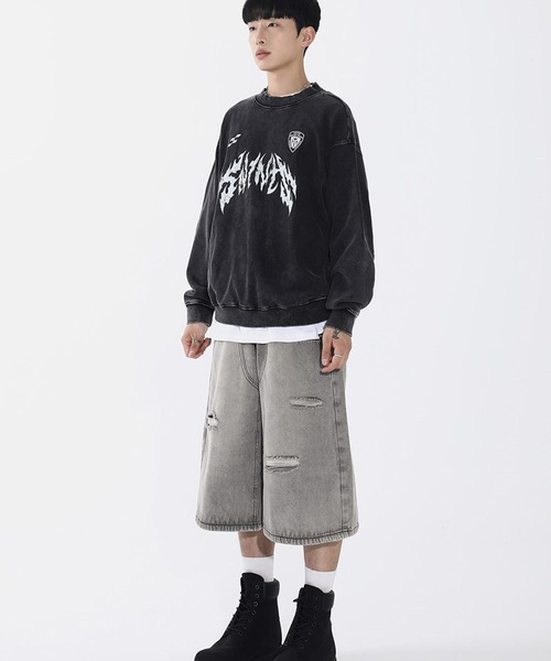 トレーナー スウェット 「UNISEX」SAINTPAIN／メタルピグメント
