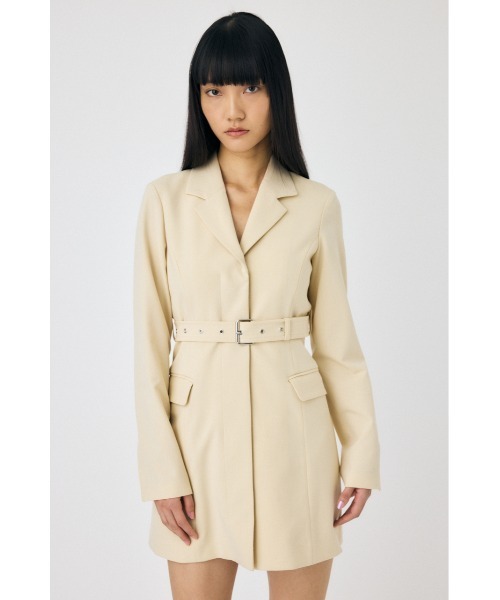 MOUSSY（マウジー） ワンピース LONG SLEEVE BLAZER ミニドレス