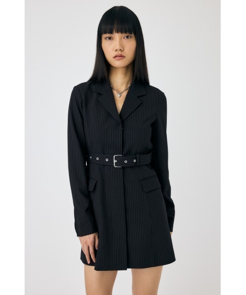 MOUSSY（マウジー） ワンピース LONG SLEEVE BLAZER ミニドレス