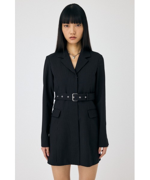 MOUSSY（マウジー） ワンピース LONG SLEEVE BLAZER ミニドレス