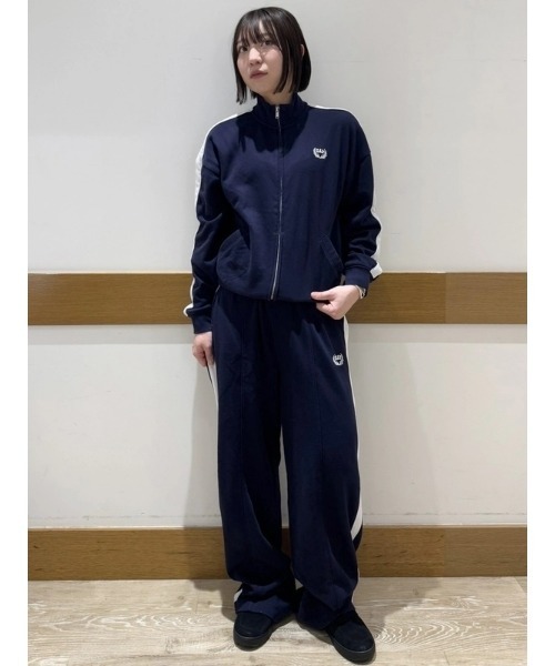 GAP パンツ ヴィンテージソフト Gapロゴ ワイド トラックパンツ