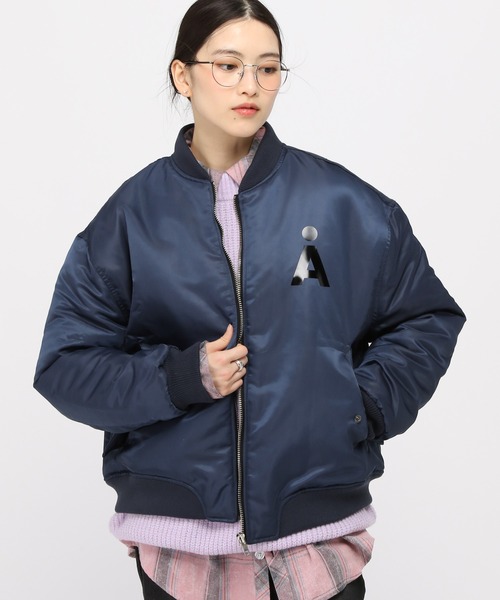 ALAND ブルゾン アウター 「UNISEX」ALAND／グラフィックジャケット