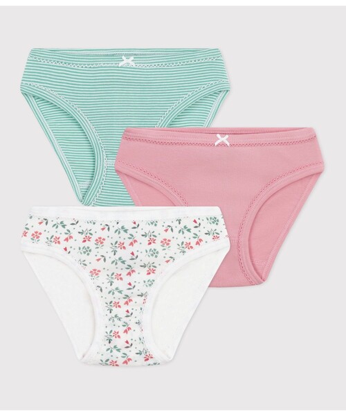 PETIT BATEAU（プチバトー） ショーツ ジュニアショーツ ショーツ3枚 