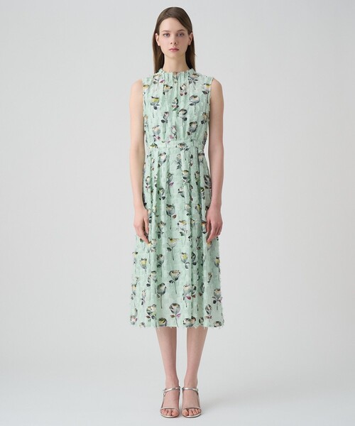 新品✨25SS ANAYI/アナイ　カットジャガードフラワープリント ワンピース 新品✨25SS ANAYI/アナイ カットジャガードフラワープリント