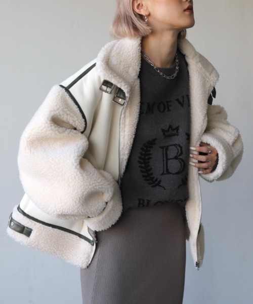 BLONDEY（ブロンディ） ブルゾン FREE ホワイト レディース : ZOZOTOWN