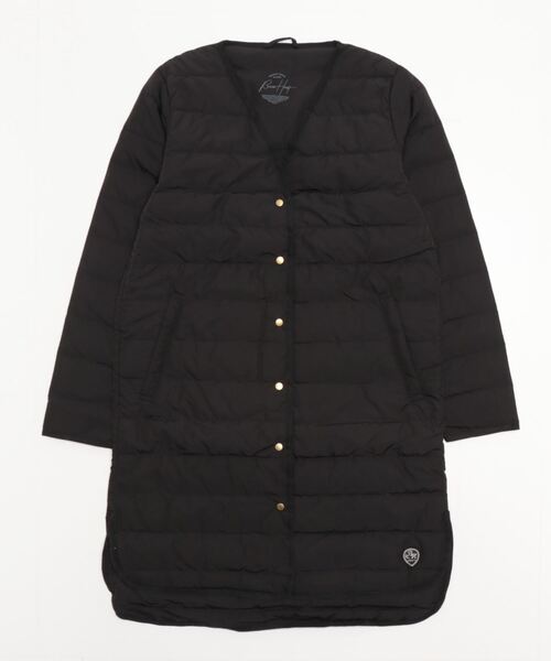 「BEAMS HEART」 ダウンコート SMALL ブラック レディース_画像2