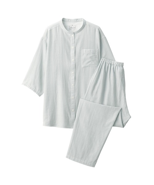 無印良品（MUJI） パジャマ ルームウェア 婦人 脇に縫い目のない 薄手