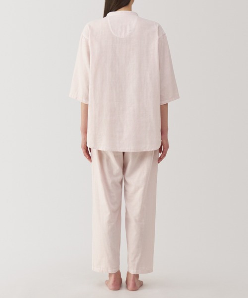 無印良品（MUJI） パジャマ ルームウェア 婦人 脇に縫い目のない 薄手