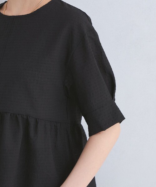 greenlabelrelaxing ペプラム カットソー 新品未使用 UNITED ARROWS green label relaxing｜ドライサッカー ペプラム