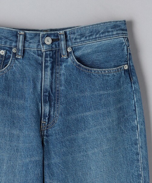 KURO ジーンズ 「KURO」FADED INDIGO SEMI FLARE DENIM/フェード