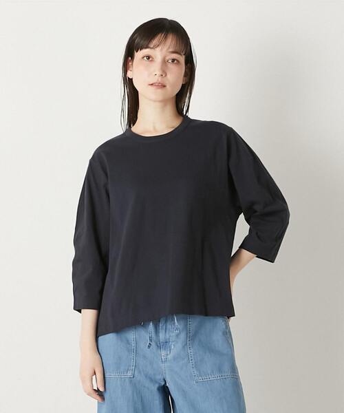 LOGEMENT DE CLAIRE（ロジュモンドクレール） tシャツ 6.5分袖プル